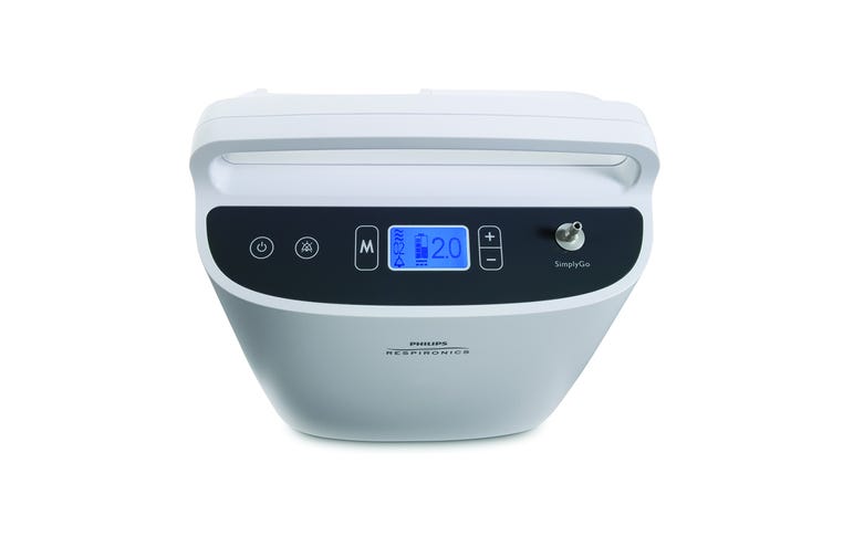 Respironics-SimplyGo-Portable-Oxygen-Concentrator - Display